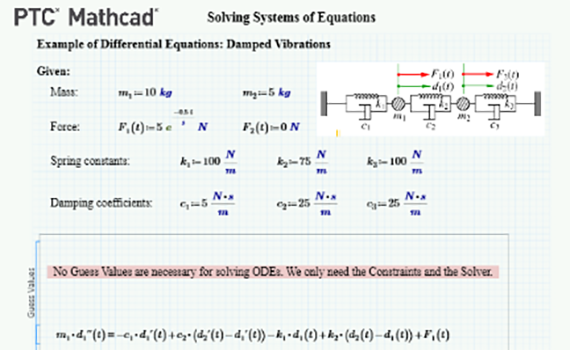 PTC Mathcad logiciel de calculs techniques