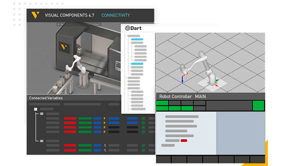Visual Components 4.7 : Nouveau plugin de connectivité avec les robots Doosan