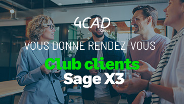 [ERP] Club Clients : l’événement incontournable pour les utilisateurs Sage X3