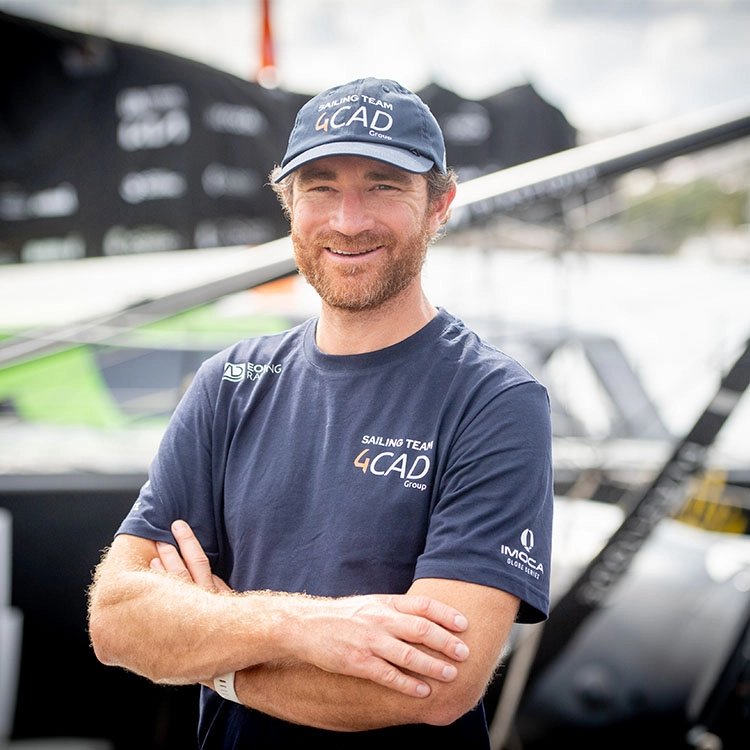 Benjamin Dutreux, skipper de 4CAD Group