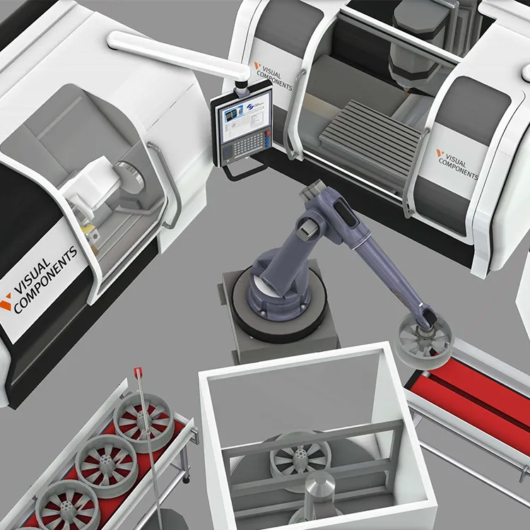 Simulation 3D : au cœur de l'usine 4.0