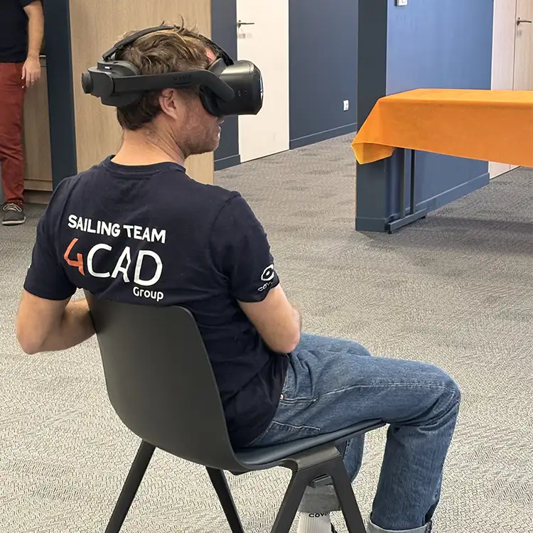 Le skipper Benjamin Dutreux conçoit son Imoca avec les outils 4CAD