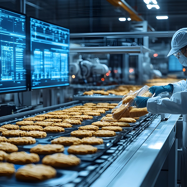 Chaîne de production agroalimentaire