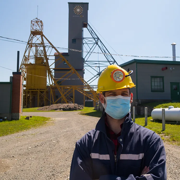Site minier en Abitibi‑Témiscamingue