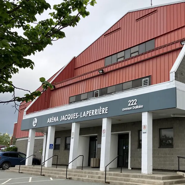 Aréna Jacques-Laperrière à Rouyn-Noranda, qui a accueilli l SIAT 2026 - crédit photo Radio Canada
