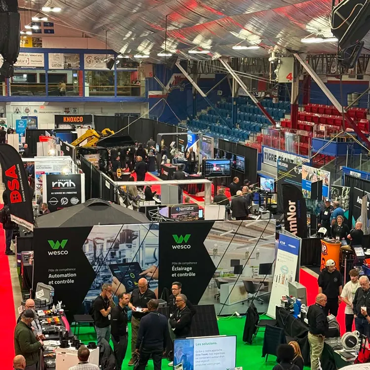 Exposants du SIAT 2026 - crédit photo Salons Industriels Groupe Pageau