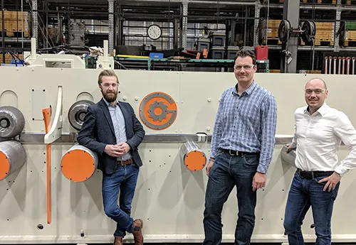 Trois consultants 4CAD Canada sur site client industriel au Québec en 2019 dans le cadre d’un projet PLM