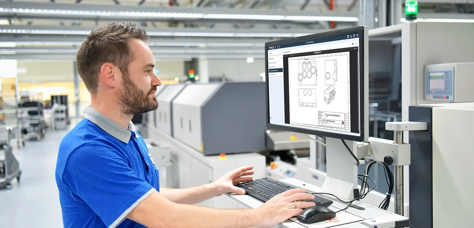Logiciel MES pour l'industrie