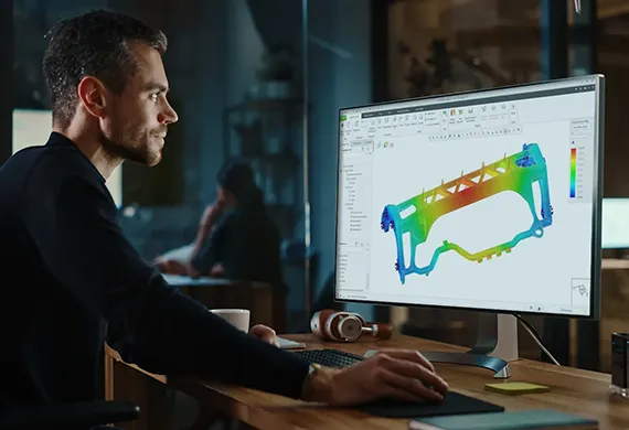 Simulations 3D pour l'analyse structurelle